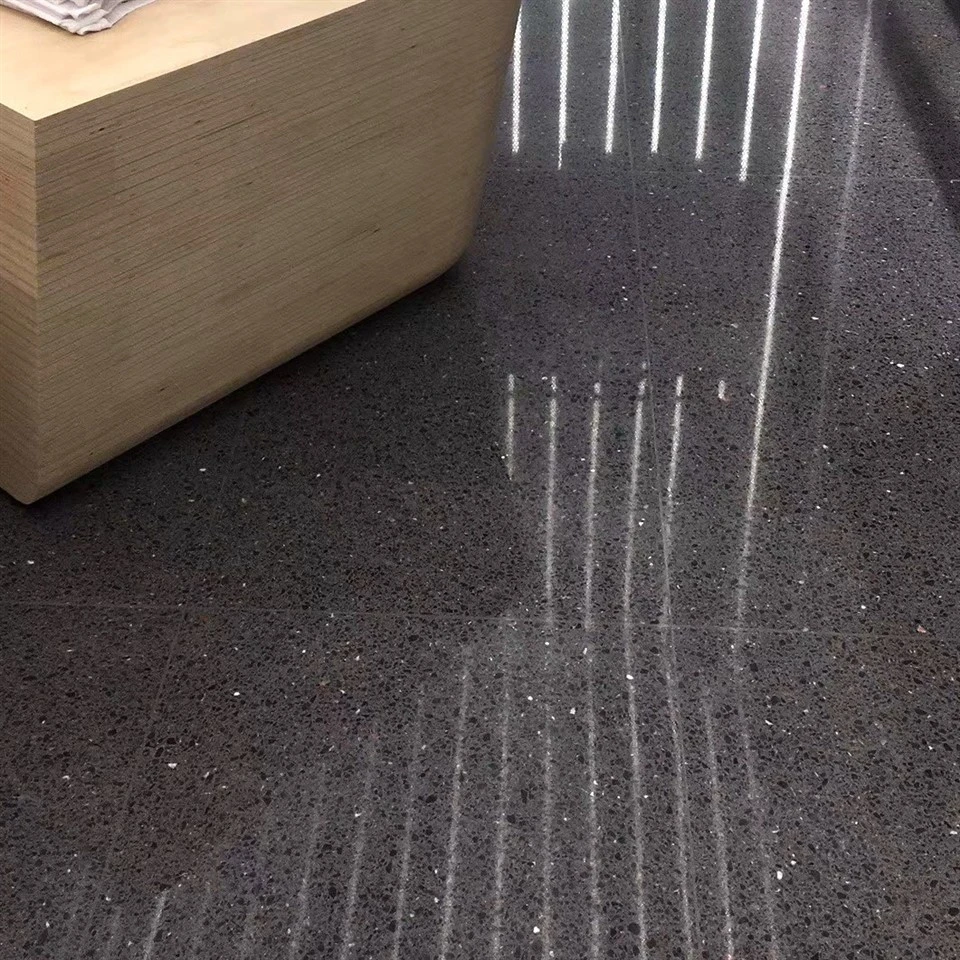grey terrazzo tile