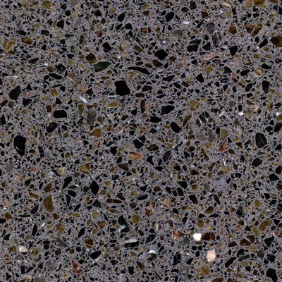 Tmavo šedá dlastka Terrazzo